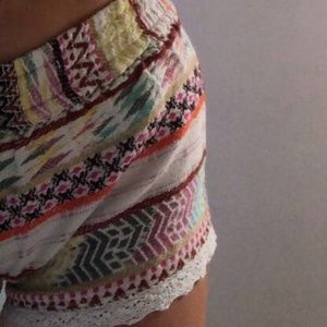 Tribal Print shorts